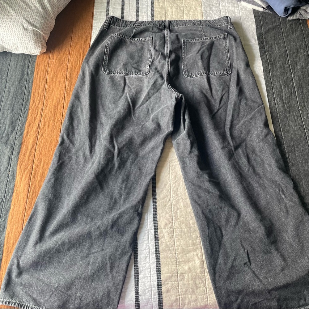 Old Navy High Rise Baggy Wide Leg sz 18 - Picture 5 of 6